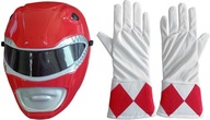 Power Rangers Kostým Red Ranger Maska Rukavice Kostým Cosplay Power Rangers Kostým Red Ranger Maska Rukavice Kostým Cosplay