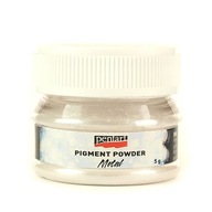 Metalický pigment 5 g Pentart - strieborný