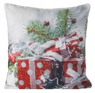Vianočná obliečka na vankúš 40x40 EuroFirany Jingle/1 Vianočná obliečka na vankúš 40x40 EuroFirany Jingle/1