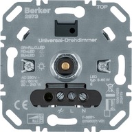Univerzálny LED otočný stmievač 3-60W Berker one.platform mechanizmus Univerzálny LED otočný stmievač 3-60W Berker one.platform mechanizmus