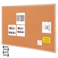 DREVENÁ KORKOVÁ DOSKA VEĽKÁ 90x60 SET DREVENÁ KORKOVÁ DOSKA VEĽKÁ 90x60 SET