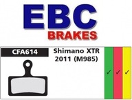 Cyklistické podložky Shimano XTR CFA614HH EBC Cyklistické podložky Shimano XTR CFA614HH EBC