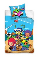 BAVLNENÉ POSTEĽNE 160 X 200 CM BRAWL STARS