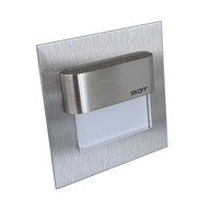 Lampa osvetlenie schodiska LED 10V 3000K strieborná Lampa osvetlenie schodiska LED 10V 3000K strieborná