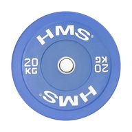 Hmotnosť olympijského nárazníka modrá 20 kg