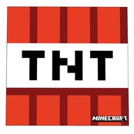 DETSKÝ DEKORATÍVNY VANKÚŠ DO MINECRAFT 40X40 JASIEK TNT VELUR DETSKÝ DEKORATÍVNY VANKÚŠ DO MINECRAFT 40X40 JASIEK TNT VELUR
