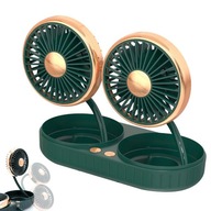 VENTILÁTOR DO AUTO VENTILÁTOR 360° DUAL USB VENTILÁTOR DO AUTO VENTILÁTOR 360° DUAL USB
