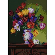 Plátno s potlačou – Tulipány (č. 5091) Plátno s potlačou – Tulipány (č. 5091)