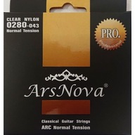 Struny pre klasickú gitaru ARC Nylon s normálnym napätím ArsNova Struny pre klasickú gitaru ARC Nylon s normálnym napätím ArsNova