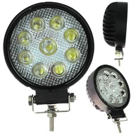 PRACOVNÁ LAMPA 9 LED OKRUHÁ HALOGÉNOVÁ EPISTAR PRO PRACOVNÁ LAMPA 9 LED OKRUHÁ HALOGÉNOVÁ EPISTAR PRO