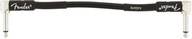 Prístrojový kábel Fender Professional 6 BLK. 0,15 m Prístrojový kábel Fender Professional 6 BLK. 0,15 m
