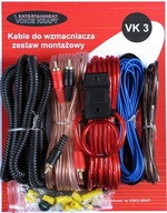 Sada káblov pre zosilňovač Voice Kraft VK 3 Sada káblov pre zosilňovač Voice Kraft VK 3