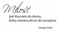 Samolepiace nálepky na stenu CITÁT láska Samolepiace nálepky na stenu CITÁT láska
