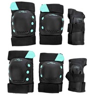 Chrániče Raven Dexard Black/Mint M Chrániče Raven Dexard Black/Mint M