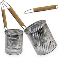 Cedník Cedník na cestoviny a Wok sitko široké 12 cm hlboké 14 cm Cedník Cedník na cestoviny a Wok sitko široké 12 cm hlboké 14 cm