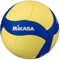 Volejbalová lopta Mikasa VS123W žltá a modrá Volejbalová lopta Mikasa VS123W žltá a modrá
