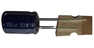 Kondenzátor 10x16 AISHI LongLife 105°C 150uF/63V 50 ks.