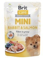 Brit Mini vrecko Králik a losos 6 x 85 g Brit Mini vrecko Králik a losos 6 x 85 g