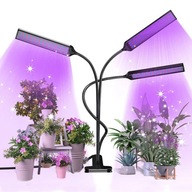3x LED LAMPA PRE RAST RASTLÍN 3 PANELY 2 TYPY SVETLA VEĽKÝ ČASOVAČ 3x LED LAMPA PRE RAST RASTLÍN 3 PANELY 2 TYPY SVETLA VEĽKÝ ČASOVAČ