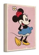 Retro obraz na plátne Disney Minnie Mouse 30x40 cm Retro obraz na plátne Disney Minnie Mouse 30x40 cm