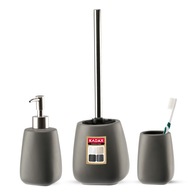 KÚPEĽŇOVÁ SET KADAX 3 ELEMENTS SET SIVÁ