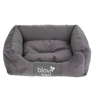 Blovi Bed Gordon Grey elegantný pelech pre psa, vyrobený z mäkkej L tkaniny Blovi Bed Gordon Grey elegantný pelech pre psa, vyrobený z mäkkej L tkaniny
