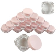 Štvorcové tégliky, krém, 3 ml, 100 ks Štvorcové tégliky, krém, 3 ml, 100 ks