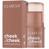 Claresa Bronzer Stick Cheek 2 Cheek 02 MILK CHOCO kontúrovanie tváre Claresa Bronzer Stick Cheek 2 Cheek 02 MILK CHOCO kontúrovanie tváre