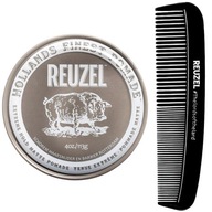 REUZEL Set na vlasy Extreme Hold Matte Pomáda 113g + hrebeň REUZEL Set na vlasy Extreme Hold Matte Pomáda 113g + hrebeň