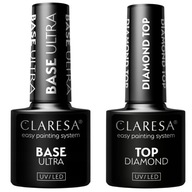 CLARESA TOP DIAMOND SET 1+1 ULTRA BASE 5 ml CLARESA TOP DIAMOND SET 1+1 ULTRA BASE 5 ml