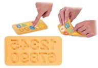 TESCOMA SILIKÓNOVÉ FORMY ČÍSLA CUKROVÁ PASTA 0-9 TESCOMA SILIKÓNOVÉ FORMY ČÍSLA CUKROVÁ PASTA 0-9