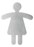 Symbol 90x120 mm: WC pre dámy Symbol 90x120 mm: WC pre dámy