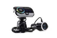 FM vysielač s funkciou nabíjačky 2.4A QC 3.0 BT03 FM vysielač s funkciou nabíjačky 2.4A QC 3.0 BT03