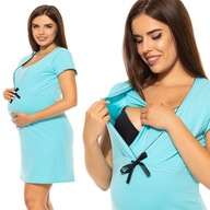 Tehotenská nočná košeľa na dojčenie