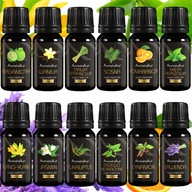 Prírodné éterické oleje PRE AROMAHOLIKOV 12 ks.
