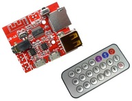 308 Bluetooth modul MP3 prehrávača s diaľkovým ovládaním 308 Bluetooth modul MP3 prehrávača s diaľkovým ovládaním