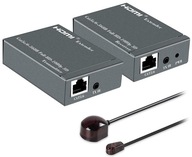 Prevodník signálu HDMI na LAN Diaľkové ovládanie Vysielač Set vysielač + prijímač Prevodník signálu HDMI na LAN Diaľkové ovládanie Vysielač Set vysielač + prijímač