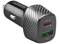 ARKS 1xUSB-C PD 25W + 1xUSB autonabíjačka ARKS 1xUSB-C PD 25W + 1xUSB autonabíjačka