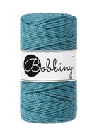 Paličkovaná šnúra Macrame 3mm 100m 3vrstvová námorná Paličkovaná šnúra Macrame 3mm 100m 3vrstvová námorná