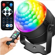 DISCO GUĽA DISCO PROJEKTOR RGB LED REFLEKTOR FAREBNÝ LASER + DIAĽK. DISCO GUĽA DISCO PROJEKTOR RGB LED REFLEKTOR FAREBNÝ LASER + DIAĽK.
