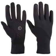 Dámske zimné rukavice s dotykovým displejom, elegantné čierne ABS MORAJ