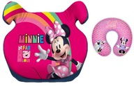 Plastové sedadlo Minnie Mouse, croissant Mickey Disney, vankúš, opierka hlavy