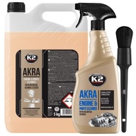 SADA NA UMÝVANIE MOTORA AUTODIELY K2 AKRA 5 L + 770 ML + SILNÁ KEFA SADA NA UMÝVANIE MOTORA AUTODIELY K2 AKRA 5 L + 770 ML + SILNÁ KEFA