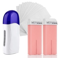 BÁBIKA Xanitalia Sada 2x depilačných voskových roliek ROSA + STRIP HEATER