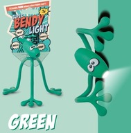 Svetlo Super Bendy Book - zelené