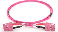 MULTIMODE MM OM4 SC-SC OPTICKÝ KÁBEL 3m MULTIMODE MM OM4 SC-SC OPTICKÝ KÁBEL 3m