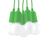 DIEGO 5 zelené moderné závesné svietidlo do spálne Sollux osvetlenie led DIEGO 5 zelené moderné závesné svietidlo do spálne Sollux osvetlenie led