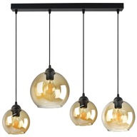 Lustrová lampa, rôzne sklenené LED medové gule Lustrová lampa, rôzne sklenené LED medové gule