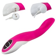 LUXUSNÝ VIBRÁTOR, 2v1 USB NABÍJANÝ MASÁŽER LUXUSNÝ VIBRÁTOR, 2v1 USB NABÍJANÝ MASÁŽER