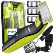 PHILIPS OneBlade OBOJSTRANNÝ holiaci strojček na fúzy 6v1 PHILIPS OneBlade OBOJSTRANNÝ holiaci strojček na fúzy 6v1
